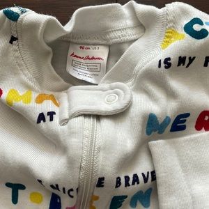 Hanna Andersson One Piece Pajamas 3T 90